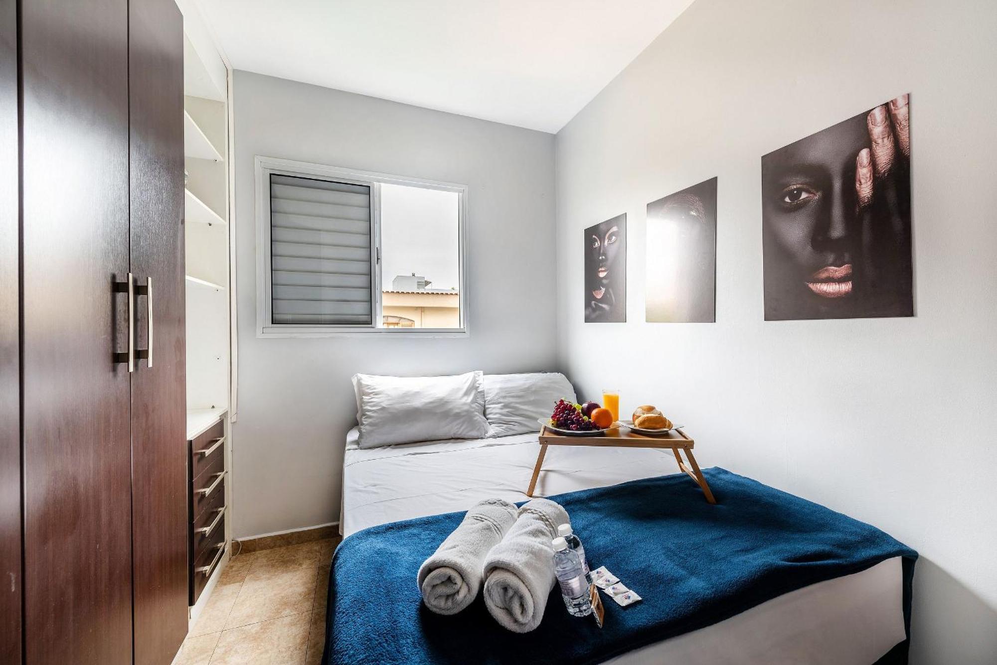 Sa11 Apto 2 Dorms Totalmente Equipado E Acolhedor Apartment เซาเปาโล ภายนอก รูปภาพ