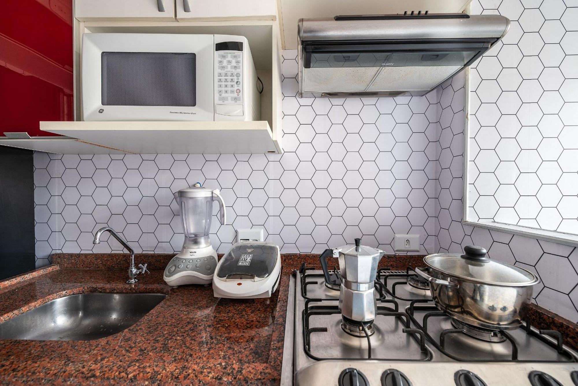 Sa11 Apto 2 Dorms Totalmente Equipado E Acolhedor Apartment เซาเปาโล ภายนอก รูปภาพ